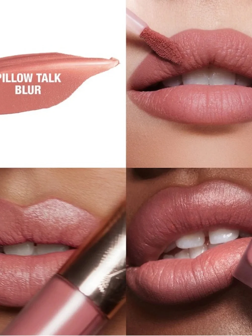Charlotte Tilbury Airbrush Flawless Matte Lip m Liquid Lipstick Pillow Talk Blur